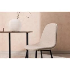 Svea - Selo Eetkamerstoel - Boucle - Beige 13 Svea - Selo Eetkamerstoel - Boucle - Beige -LeenBakker Winkel 003b9ca5cbda4b53ae4591713f354016