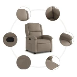 VidaXL - Fauteuil - Bruin - Kunstleer 19 VidaXL - Fauteuil - Bruin - Kunstleer -LeenBakker Winkel 00bb8856d4474b0b9faab96da3b365c7