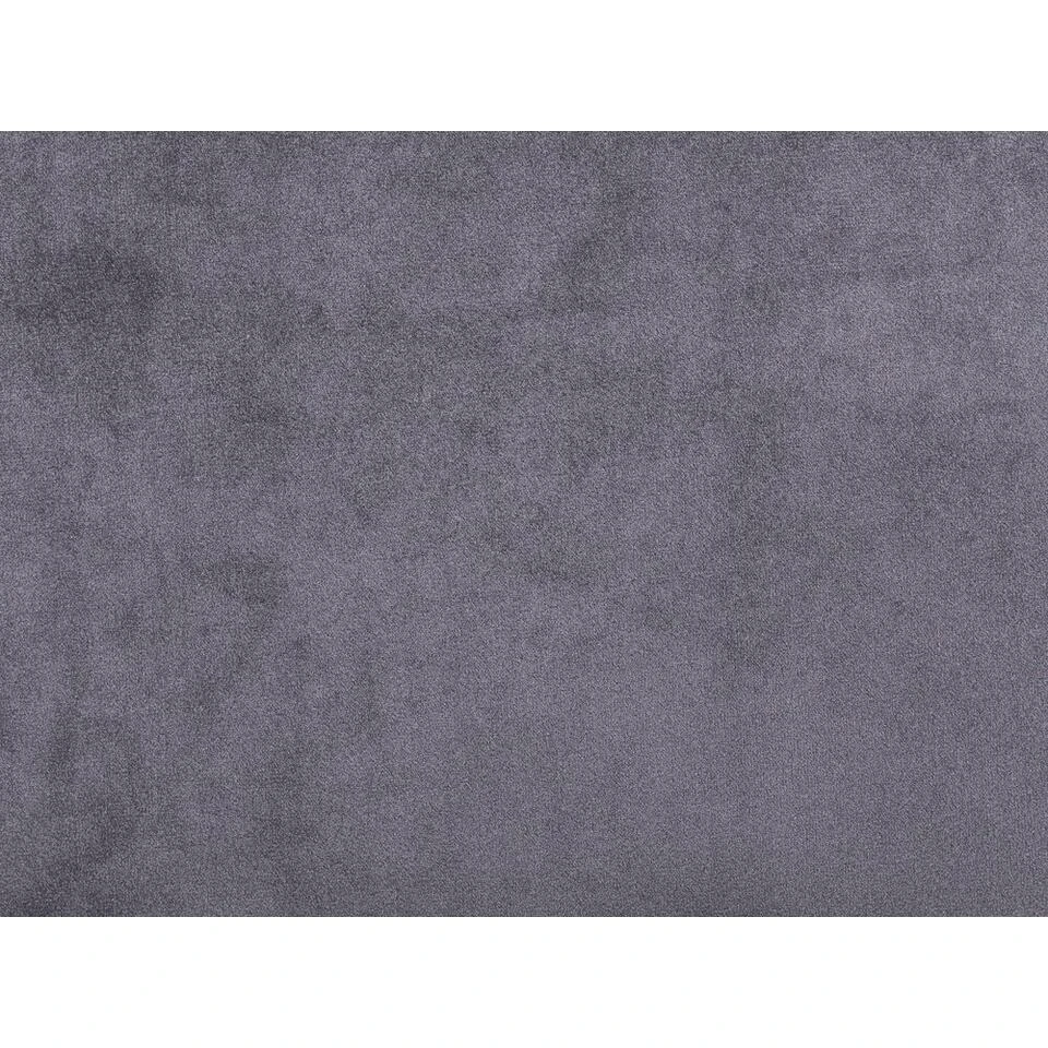 LUIRO - Chaise Longue - Donkergrijs - Linkerzijde - Fluweel 16 LUIRO - Chaise Longue - Donkergrijs - Linkerzijde - Fluweel - Afbeelding 14