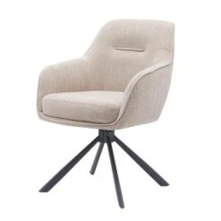 Eetkamerstoel Beige Stof - Incl. Rugleuning - Select Avola - Set Van 2 5 Eetkamerstoel Beige Stof - Incl. Rugleuning - Select Avola - Set Van 2 -LeenBakker Winkel 0224788e5d5346aaa835769e177e29ee