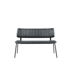 LABEL51 Eetkamerbank Gusto - Zwart - PU-Leder - 120 Cm 6 LABEL51 Eetkamerbank Gusto - Zwart - PU-Leder - 120 Cm -LeenBakker Winkel 024216c1f1e44166ad9d7d0adec7feda