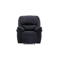 Svea - Kazo Verstelbare Fauteuil - Lederlook - Zwart -LeenBakker Winkel 03b0bf5bfedc4bb2b5ca07df34140b01