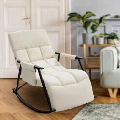 CLP Schommelstoel Cathy Stof - Creme 11 CLP Schommelstoel Cathy Stof - Creme -LeenBakker Winkel 0423823a82584ef3b8e54c8372ebb82a