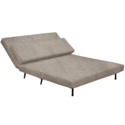 Mallory - Slaapbank 140 Cm In Taupe Fluweel -LeenBakker Winkel 046dac3f0d474efdb0d2861c164a7e71