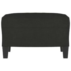 VidaXL - Voetenbank - Zwart - Stof - 60 X 50 X 41 Cm -LeenBakker Winkel 0471aebdab044d679e5f55c9bc78ac00