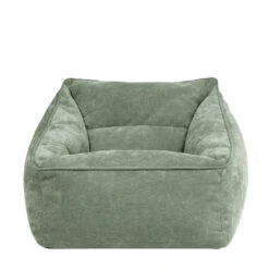 Icon Zitzak Natalia - Chenille Zitzak Fauteuil - Saliegroen -LeenBakker Winkel 051bdb27d1704ea584fe0e423619102a