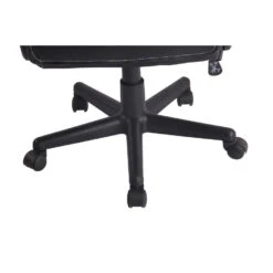 CLP Bureaustoel Elbing Zwart Frame - Kunstleer - Zwart/oranje -LeenBakker Winkel 05bfd7e7143142c79067a1a8e0b5a933