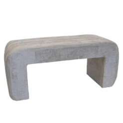 Halbankje Beige Stof - 99x38x46cm - Sera -LeenBakker Winkel 05eb2f84c403441c8b1f91081f0e39ab