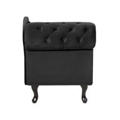 NIMES - Chaise Longue - Zwart - Linkerzijde - Fluweel -LeenBakker Winkel 063ecdfad0424f04a59b7d0812d7dc13