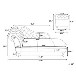 NIMES - Chaise Longue - Bruin - Linkerzijde - Fluweel 29 NIMES - Chaise Longue - Bruin - Linkerzijde - Fluweel -LeenBakker Winkel 0645fa7e1bb6401da6fd60e322ec5e58 1