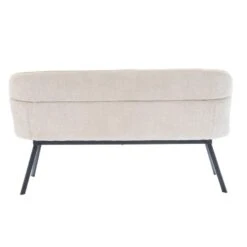 Eetkamerbank Rechthoek - Beige Stof - 160x60x88cm - Avery 13 Eetkamerbank Rechthoek - Beige Stof - 160x60x88cm - Avery -LeenBakker Winkel 070ddcab22bb458abc69151240f8f3cb