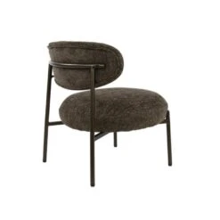 Hoyz Collection - Fauteuil Round - Tissee Cargo Bruin -LeenBakker Winkel 08b5003940fc45a39242f26270b2d97e