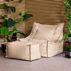 Icon Zitzak En Poef Alto - Zitzak Fauteuil Buiten - Beige -LeenBakker Winkel 0955aadb4f74433c87e2a6d921a8cea7
