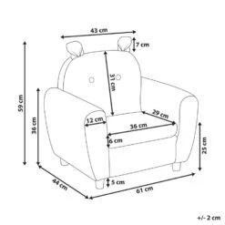 MARIBO - Kinderfauteuil - Bruin - Bouclé 10 MARIBO - Kinderfauteuil - Bruin - Bouclé -LeenBakker Winkel 0a8d2045ec1c4144bcfcc79e6c20bb22 1
