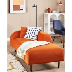 LE CRAU - Chaise Longue - Oranje - Linkerzijde - Fluweel 15 LE CRAU - Chaise Longue - Oranje - Linkerzijde - Fluweel -LeenBakker Winkel 0b067981e3e74a79a99a61f1c22ecf8a