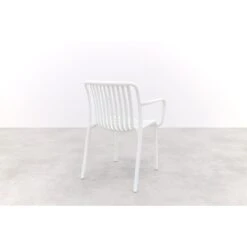 Stripe Stapelbare Tuinstoel - Wit -LeenBakker Winkel 0b68f418a1a8427eb9bbf7df6f5637dc