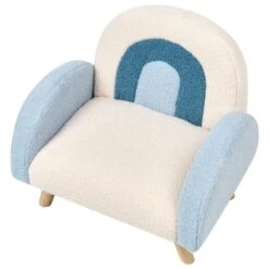 OMBO - Kinderfauteuil - Lichtblauw - Bouclé 19 OMBO - Kinderfauteuil - Lichtblauw - Bouclé -LeenBakker Winkel 0b899051e6404a1897d1c6add2c024b0