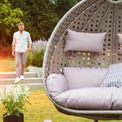 Merkloos HOME DELUXE Hangstoel Grijs Puur 14 Merkloos HOME DELUXE Hangstoel Grijs Puur -LeenBakker Winkel 0b9a7d0deb2a421f9028f31d27658105