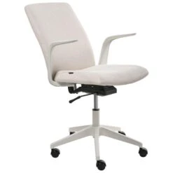 CAPTAIN - Bureaustoel - Beige - Polyester -LeenBakker Winkel 0c74d247b8f14127a550b6d1b304e208