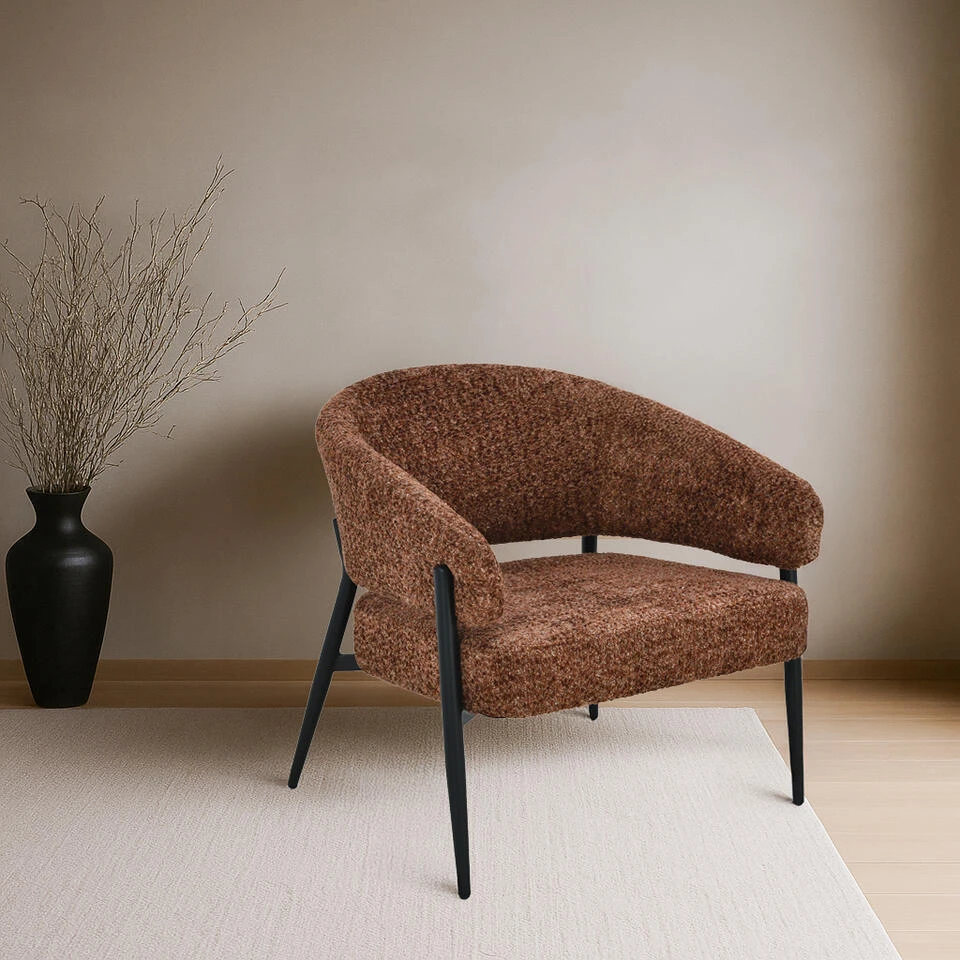 Livingfurn - Fauteuil Dilan Venga Hazel - 72.5x73x75cm 10 Livingfurn - Fauteuil Dilan Venga Hazel - 72.5x73x75cm - Afbeelding 8
