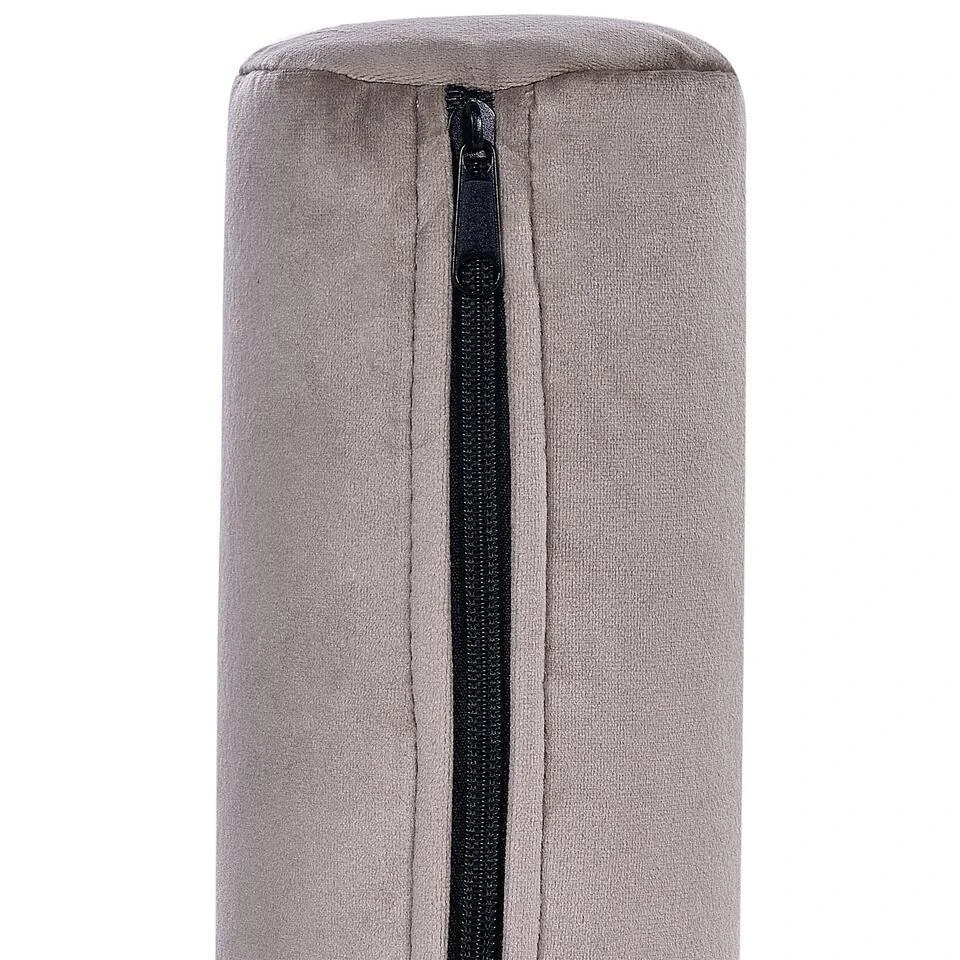 PESSAC - Chaise Longue - Taupe - Rechterzijde - Fluweel 14 PESSAC - Chaise Longue - Taupe - Rechterzijde - Fluweel - Afbeelding 12