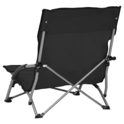 VidaXL Strandstoelen 2 St Inklapbaar Stof Zwart -LeenBakker Winkel 0d05da67aff04d5cba03595dfb4b7577