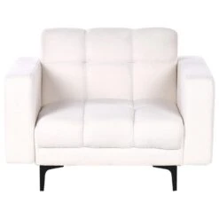 ALNES - Fauteuil - Wit - Polyester -LeenBakker Winkel 0df3fe0a3eec479dbb9d387f110168b6