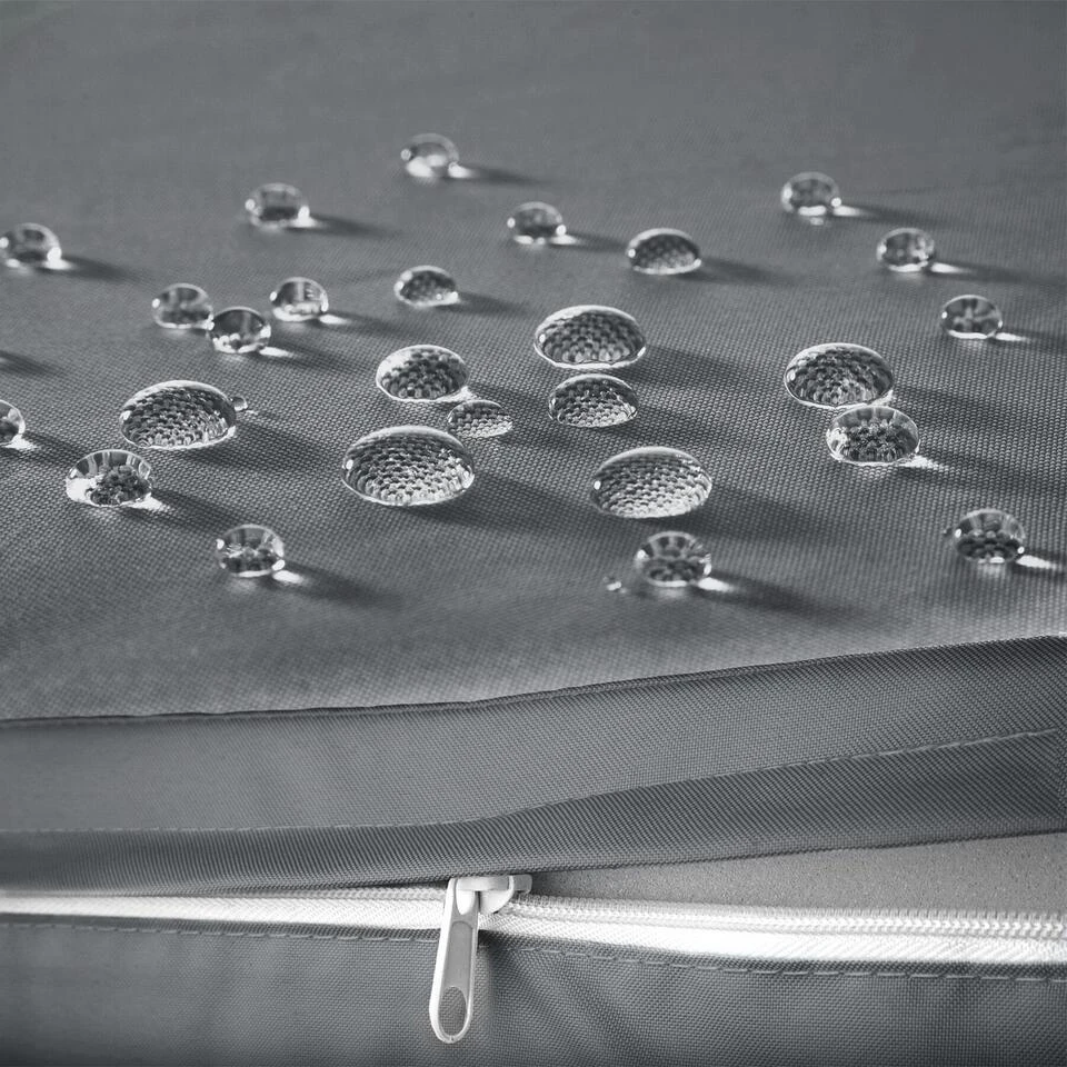 Tectake Hangstoel Elaria Met Zonnedak En Zijvak, Grijs 12 Tectake Hangstoel Elaria Met Zonnedak En Zijvak, Grijs - Afbeelding 10