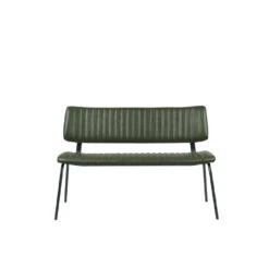 LABEL51 Eetkamerbank Gusto - Hunter - PU-Leder - 120 Cm -LeenBakker Winkel 0e199b499635437a9e54974e473afc40