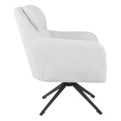 Fauteuil Draaibaar - Stof Beige - 75x70x85cm - Matthias 10 Fauteuil Draaibaar - Stof Beige - 75x70x85cm - Matthias -LeenBakker Winkel 0e973bd4260041608e41d71649cd6ad5