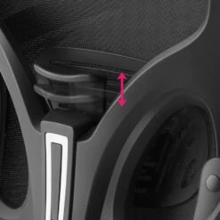 Tectake Bureaustoel Arges Ergonomisch Met Verstelbare Hoofdsteun, Zwart -LeenBakker Winkel 0e9df9b7eb224b4181e3d1c70543d611