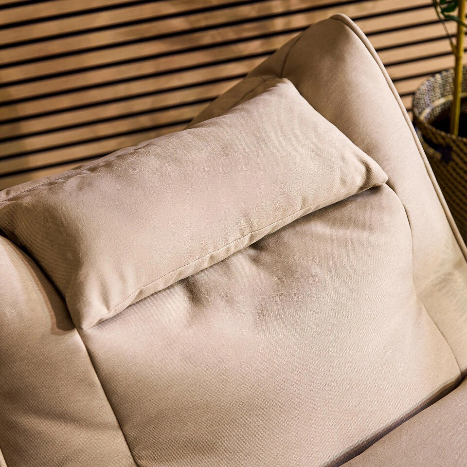 Icon Zitzak Lounger Nova - Olefin Zitzak Buiten - Beige 7 Icon Zitzak Lounger Nova - Olefin Zitzak Buiten - Beige - Afbeelding 5