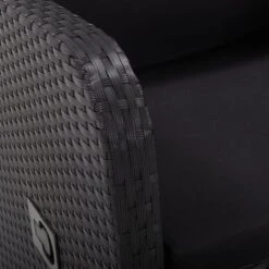 VidaXL - Tuinstoelen - Zwart - Poly Rattan - 2 Stuks - Verstelbaar - Met Kussens -LeenBakker Winkel 0fb5c17bca2844d3a402bd20429403a0