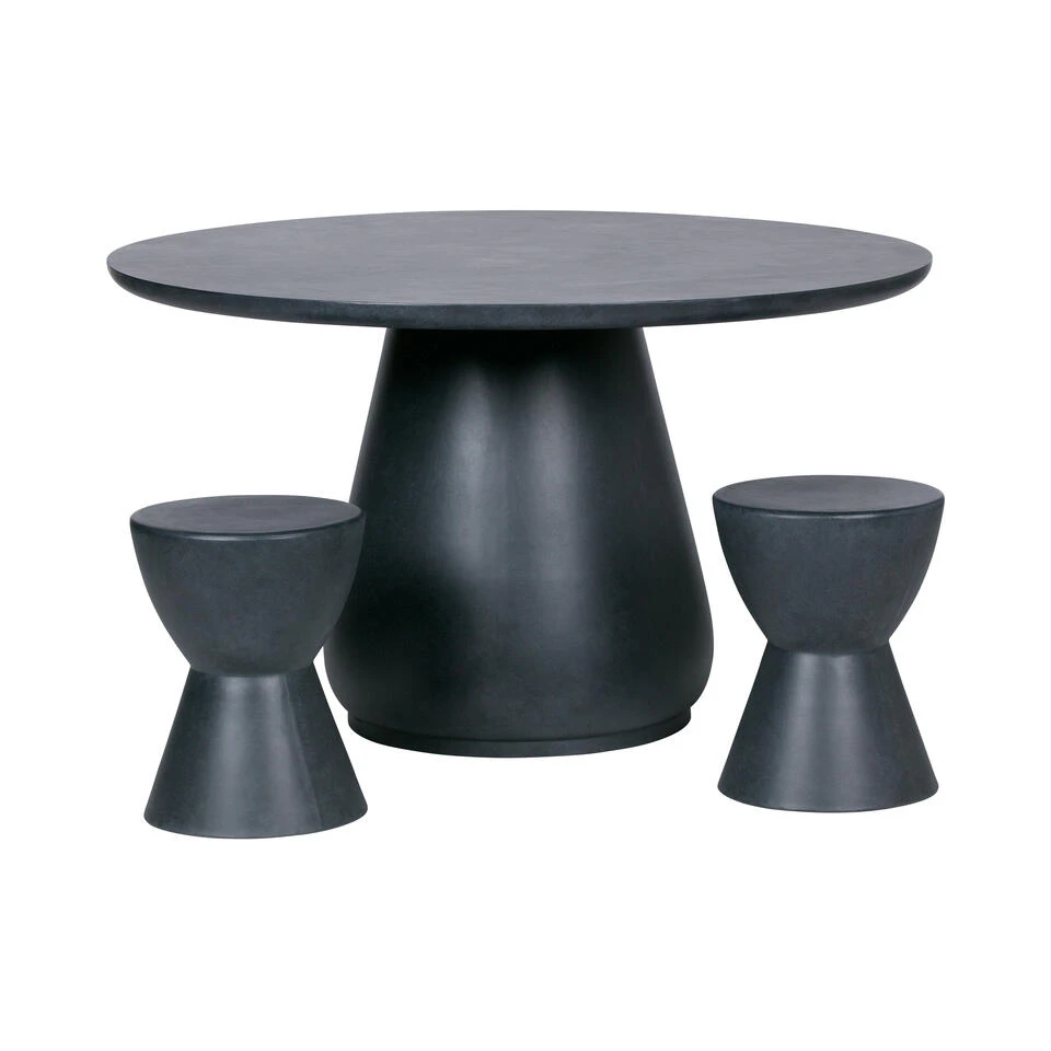 WOOOD Tuinkruk Dover - Betonlook - Antraciet - 45x35x35 6 WOOOD Tuinkruk Dover - Betonlook - Antraciet - 45x35x35 - Afbeelding 4