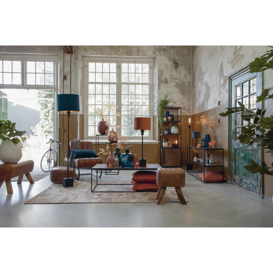 Kruk Ramy - Bruin - Leer 6 Kruk Ramy - Bruin - Leer - Afbeelding 4