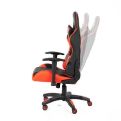 Gamestoel Rood Kimi - Gaming Stoel - Verstelbare Armleuningen -LeenBakker Winkel 1000023449 0102