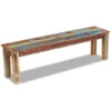 VidaXL Bank 160x35x46 Cm Massief Gerecycled Hout -LeenBakker Winkel 1000026841