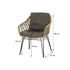 4 Seasons Cottage Tuinstoel (1 St.) 8 4 Seasons Cottage Tuinstoel (1 St.) -LeenBakker Winkel 1000031704 0102