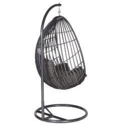 Garden Impressions Panama Hangstoel Ei - Donker Grijs -LeenBakker Winkel 1000035642 0104
