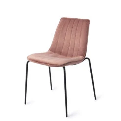 Urban Lifestyle Eetkamerstoel Morgan - Pink 8 Urban Lifestyle Eetkamerstoel Morgan - Pink -LeenBakker Winkel 1000038790 0102