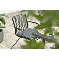 Garden Impressions Mason Stapelbare Tuinstoel - Zwart -LeenBakker Winkel 1000040799 0102