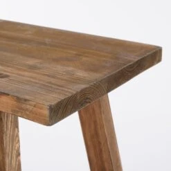 Mica Decorations Bold Houten Bankje - L80 Cm - Gerecycled Hout -LeenBakker Winkel 1000040808 0101