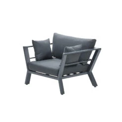 Garden Impressions Hiko Lounge Tuinstoel - Donker Grijs 8 Garden Impressions Hiko Lounge Tuinstoel - Donker Grijs -LeenBakker Winkel 1000040934 0103