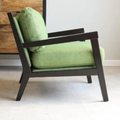 Industriële Fauteuil Morris Stof Groen - Stof - Groen -LeenBakker Winkel 1000041923 0102