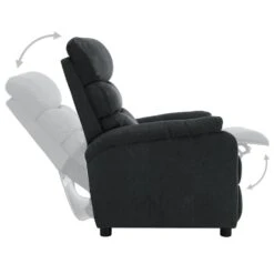 VidaXL Fauteuil Elektrisch Verstelbaar Stof Donkergrijs 9 VidaXL Fauteuil Elektrisch Verstelbaar Stof Donkergrijs -LeenBakker Winkel 1000041986 0103