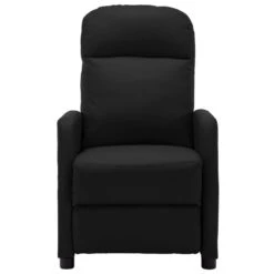 VidaXL Fauteuil Elektrisch Verstelbaar Kunstleer Zwart 7 VidaXL Fauteuil Elektrisch Verstelbaar Kunstleer Zwart -LeenBakker Winkel 1000042016 0101