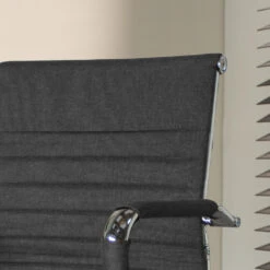 Industriële Bureaustoel Matt Antraciet Stof Hoog - 50x55x112 Cm - Stof - Grijs 9 Industriële Bureaustoel Matt Antraciet Stof Hoog - 50x55x112 Cm - Stof - Grijs -LeenBakker Winkel 1000042405 0103