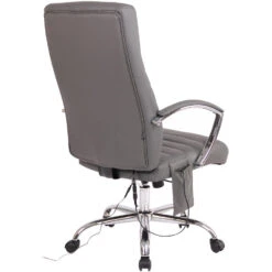 Clp Bureaustoel Valais Met Massage Functie Kunstleer - Grijs -LeenBakker Winkel 1000046389 0103