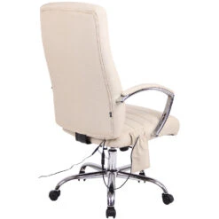 Clp Bureaustoel Valais Met Massage Functie Stof - Crème -LeenBakker Winkel 1000046399 0103