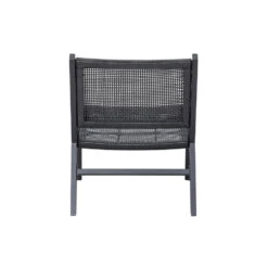WOOOD Pem Fauteuil Outdoor - Aluminium - Zwart - Set Van 2 -LeenBakker Winkel 1000047924 0103